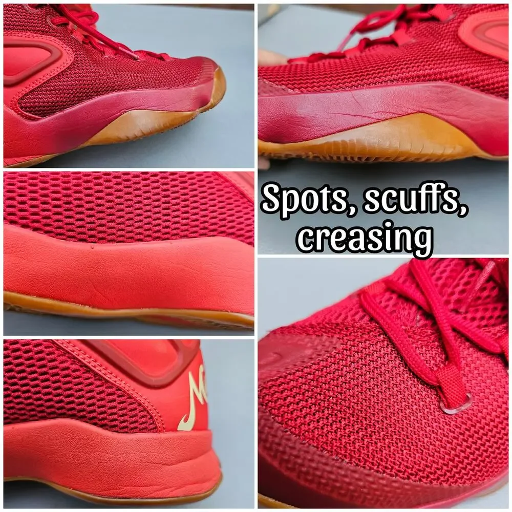 Nike Air Jordan Melo M12 Big Apple Gym Red Basketball Shoes Size 8.5 827176 696